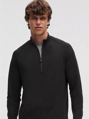 Lululemon Pullover Metal Vent Tech 1/4 Zip Athleisure Athletic Graphite Gray L